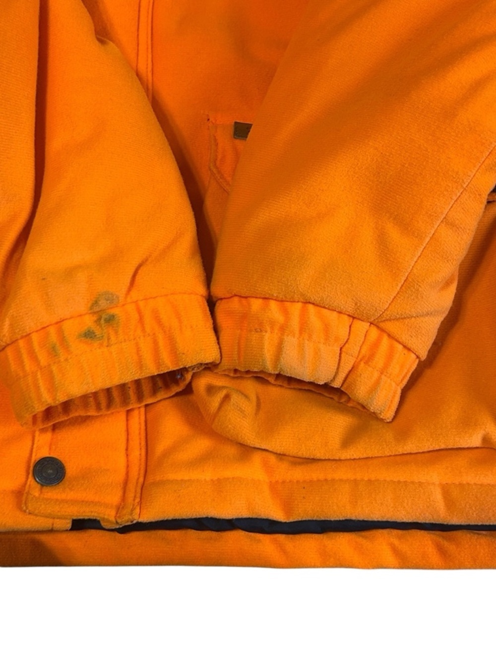 Woolrich Youth XL Blaze Orange Hooded Hunting Jacket Insulated Coat - Picture 6 of 16